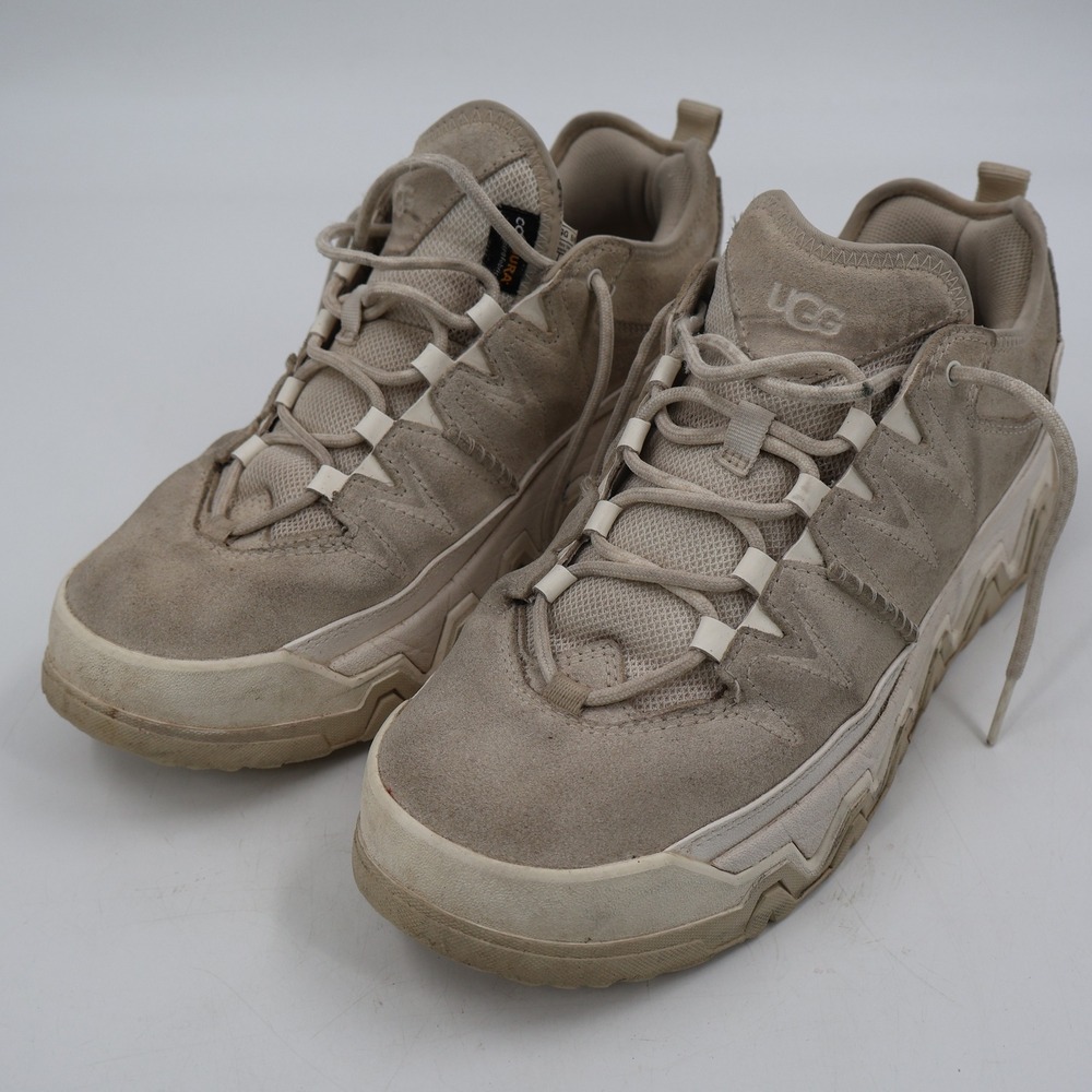 UGG CA805 V2 Heritage Sneakers Womens 9.5 Sand Tan Suede Cordura 1161830